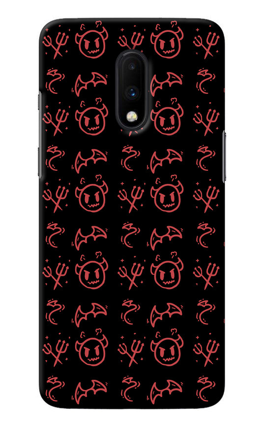 Devil Oneplus 7 Back Cover