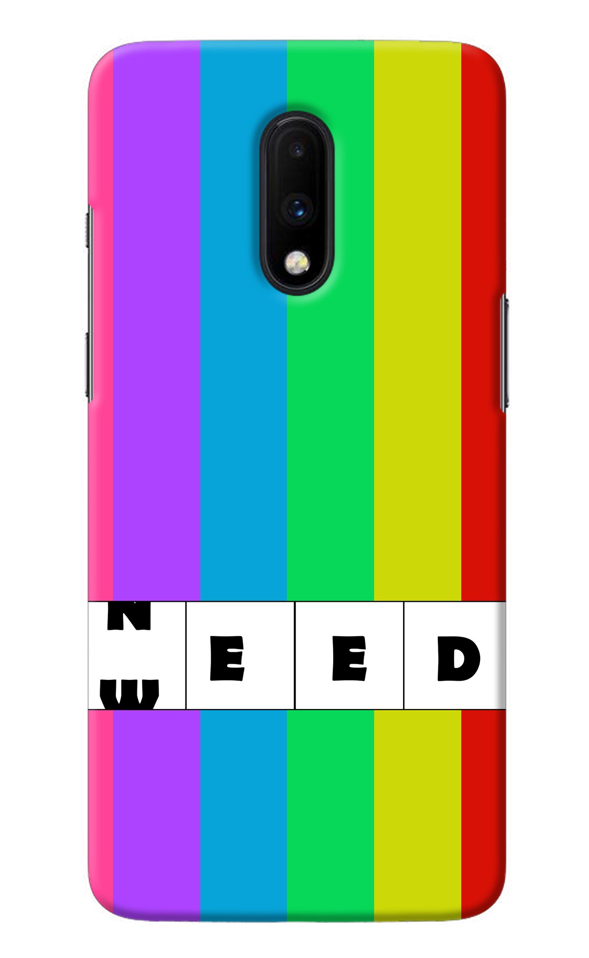 Need Weed Oneplus 7 Back Cover