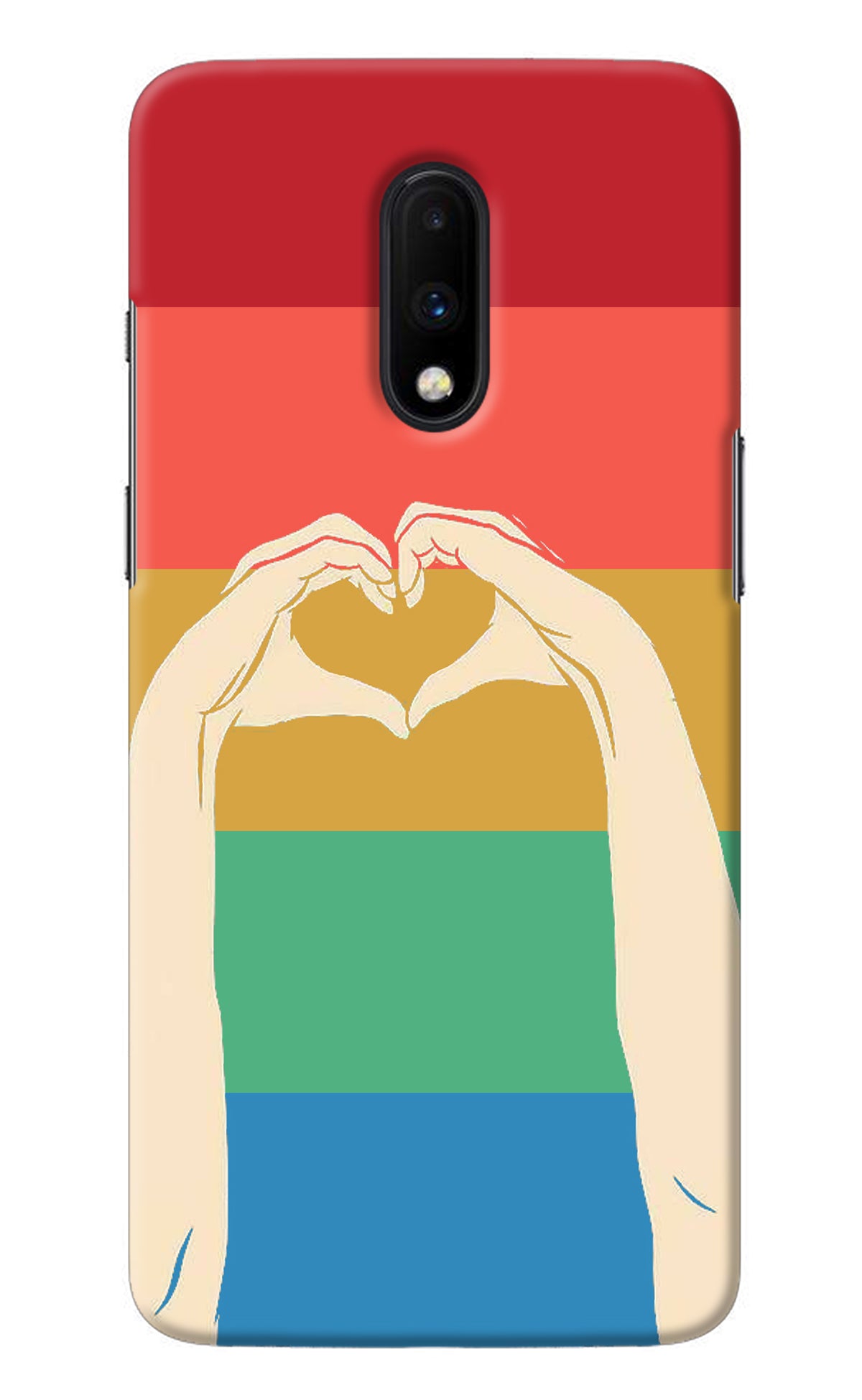 Vintage Love Oneplus 7 Back Cover