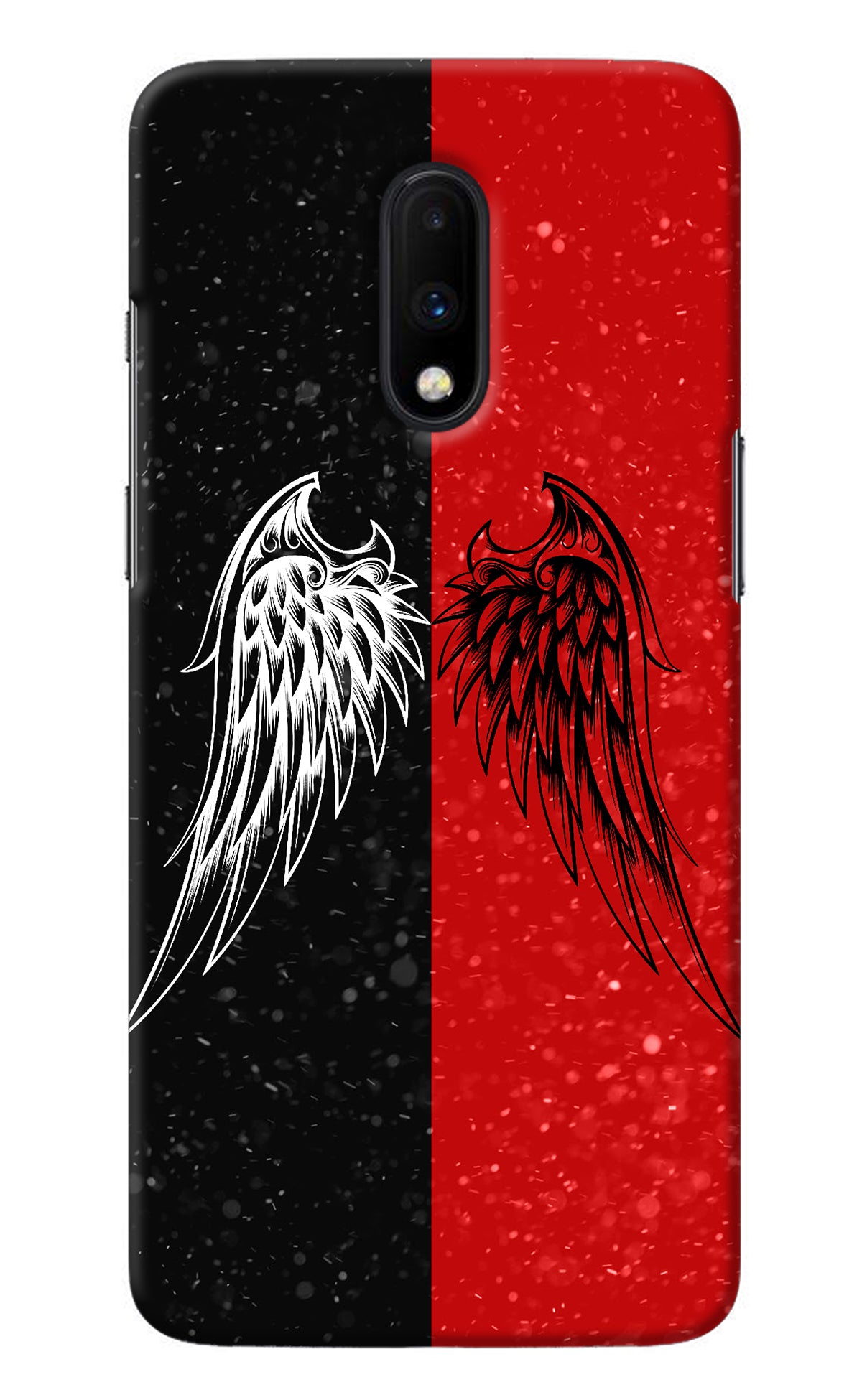 Wings Oneplus 7 Back Cover