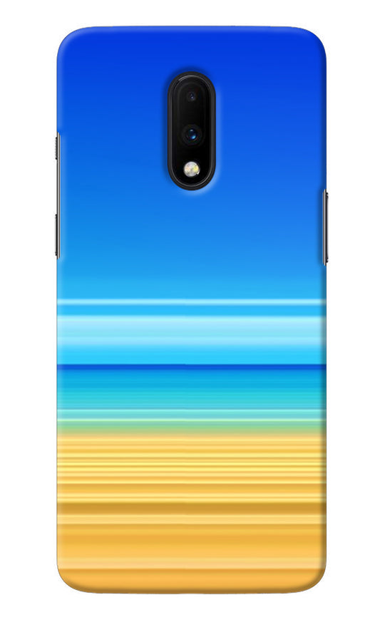 Beach Art Oneplus 7 Back Cover