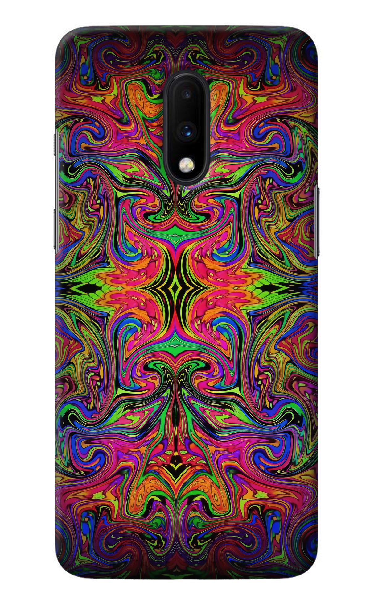 Psychedelic Art Oneplus 7 Back Cover