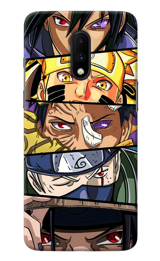 Naruto Character Oneplus 7 Back Cover