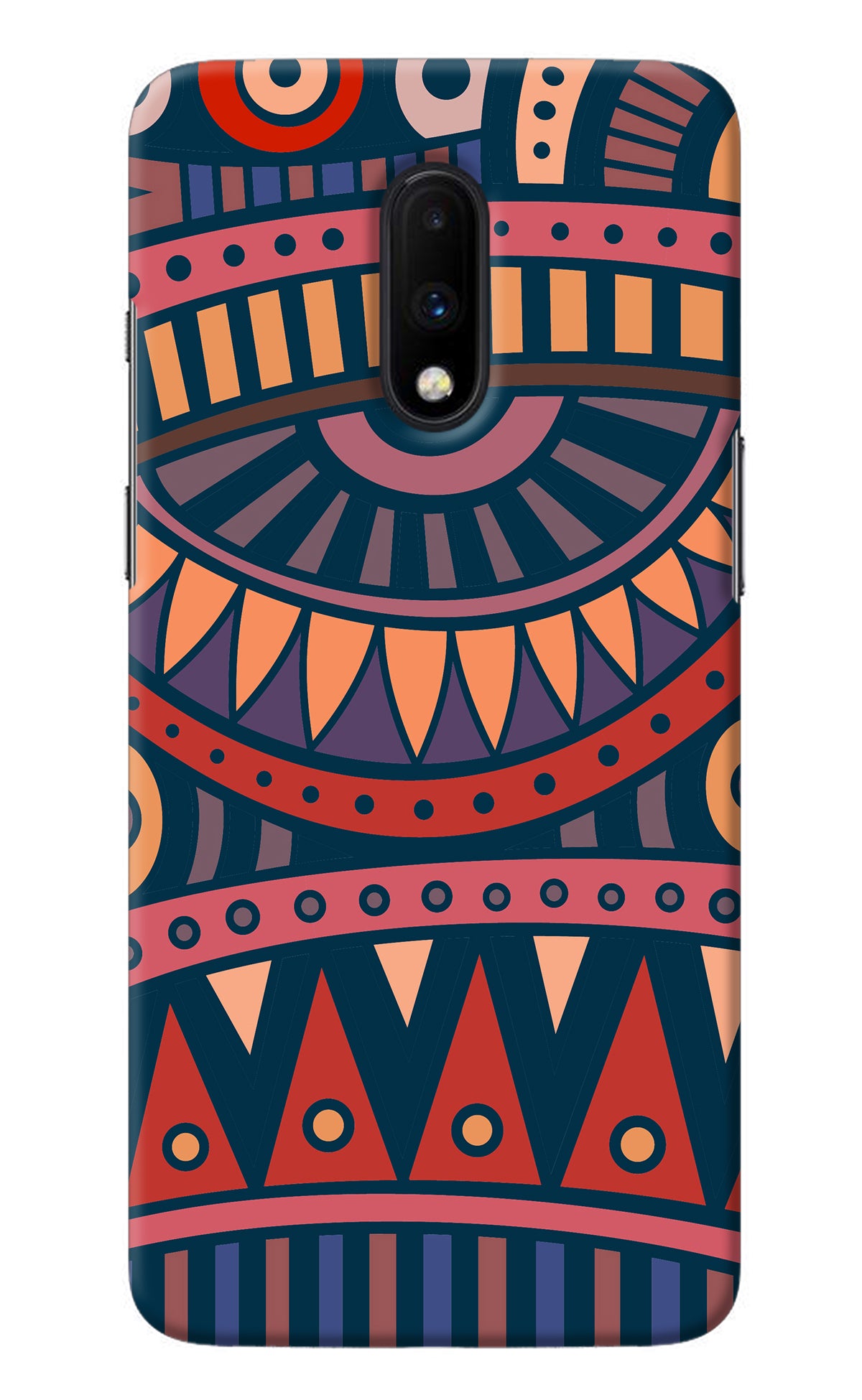 African Culture Design Oneplus 7 Back Cover