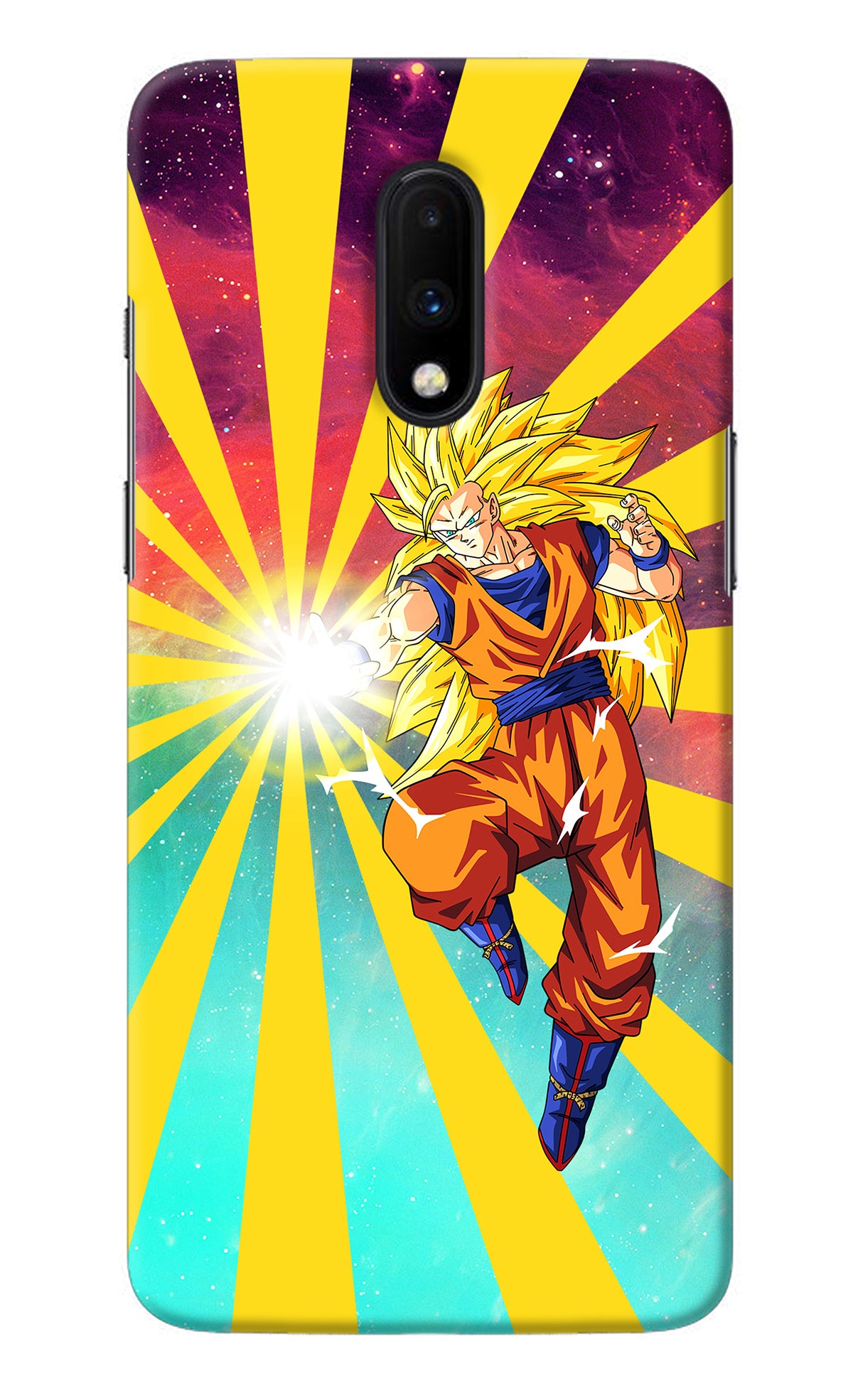 Goku Super Saiyan Oneplus 7 Back Cover
