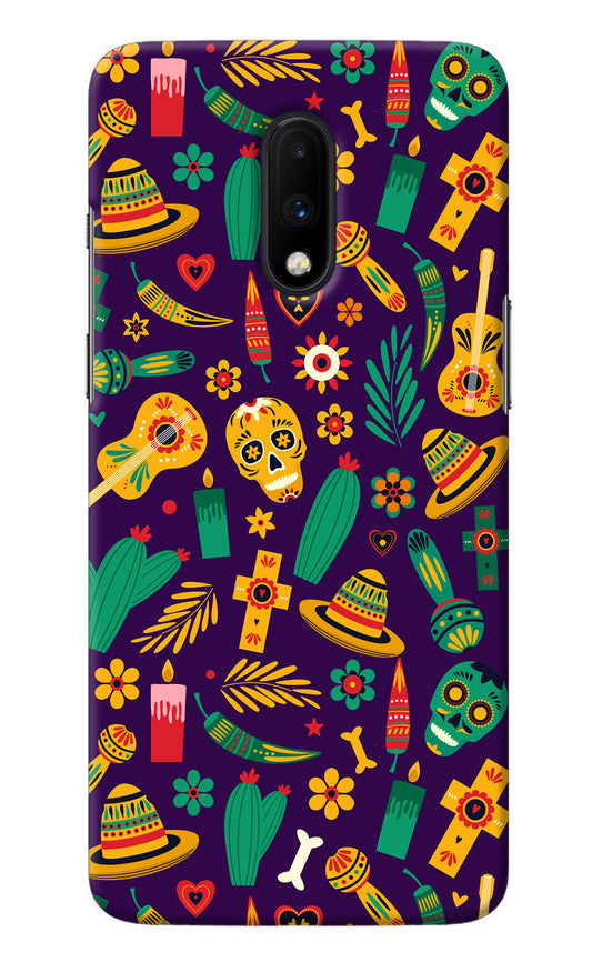 Mexican Artwork Oneplus 7 Back Cover