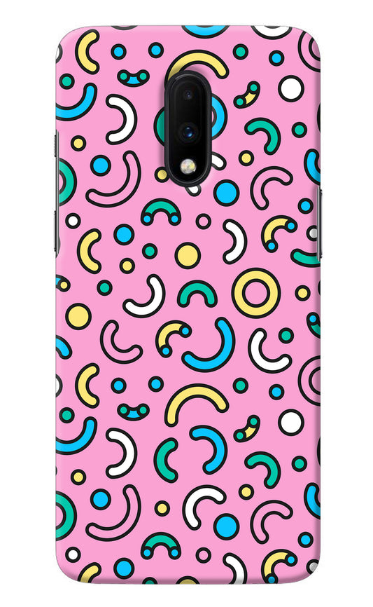 Memphis Design Oneplus 7 Back Cover