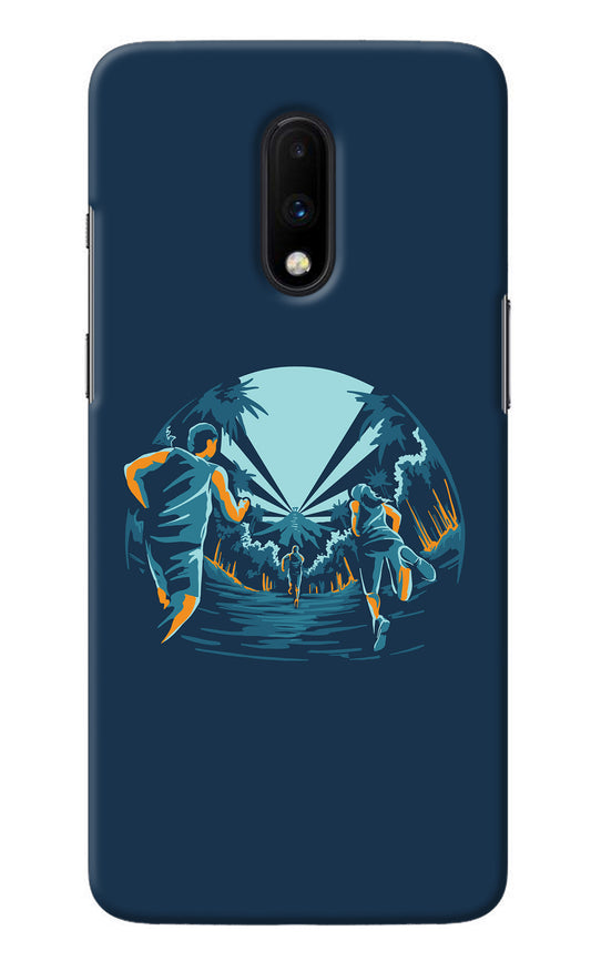 Team Run Oneplus 7 Back Cover