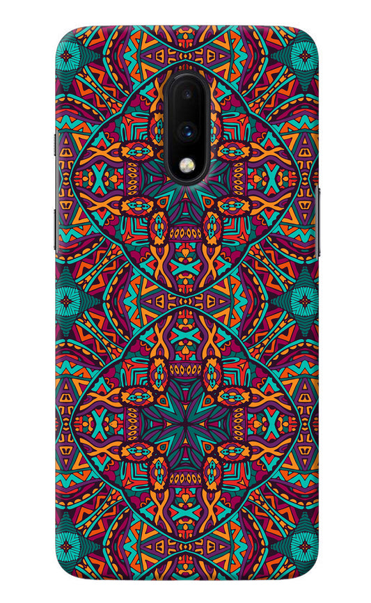 Colour Mandala Oneplus 7 Back Cover