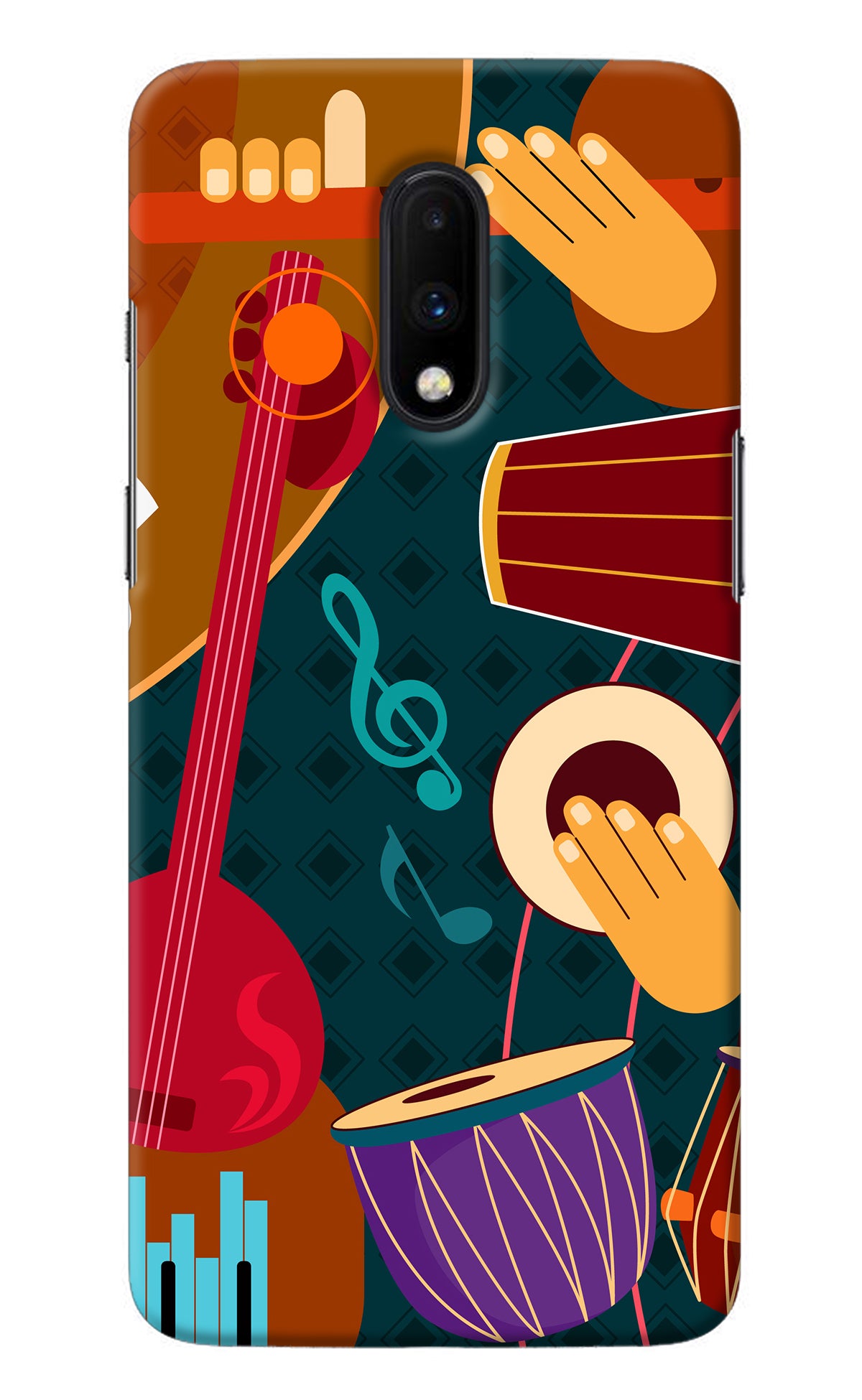 Music Instrument Oneplus 7 Back Cover