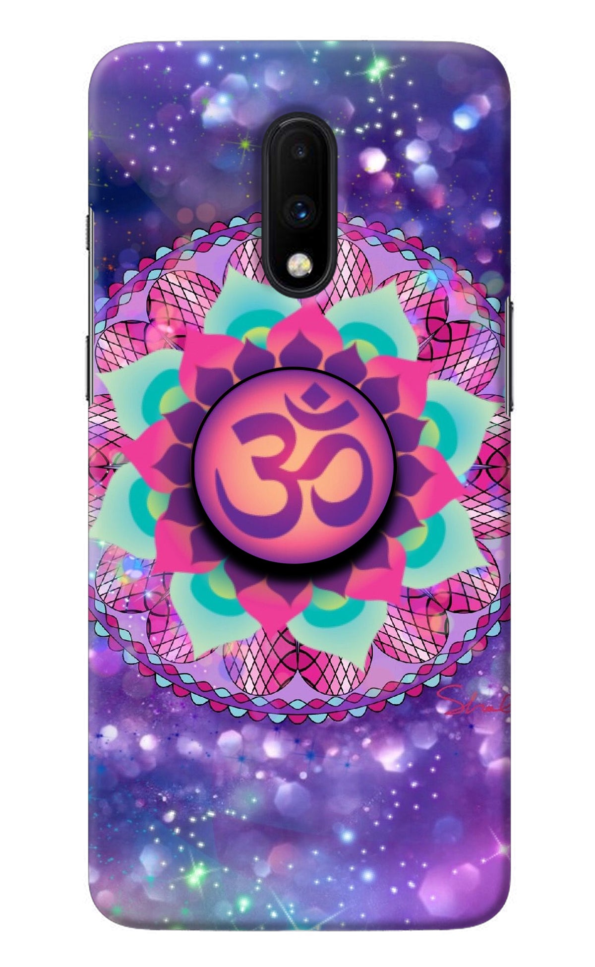 Om Purple Oneplus 7 Pop Case