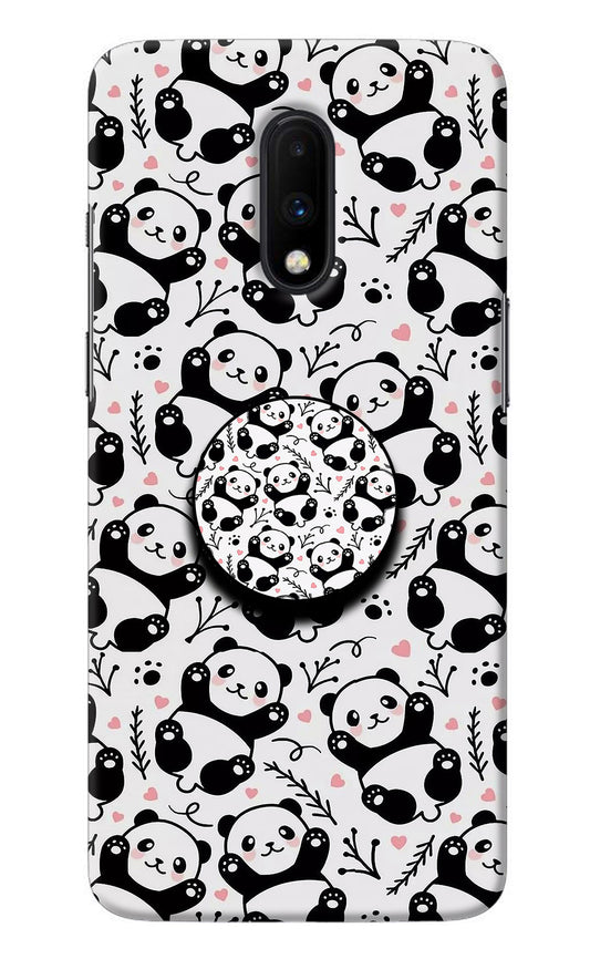 Cute Panda Oneplus 7 Pop Case