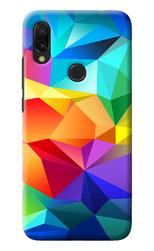 Abstract Pattern Redmi 7 Back Cover