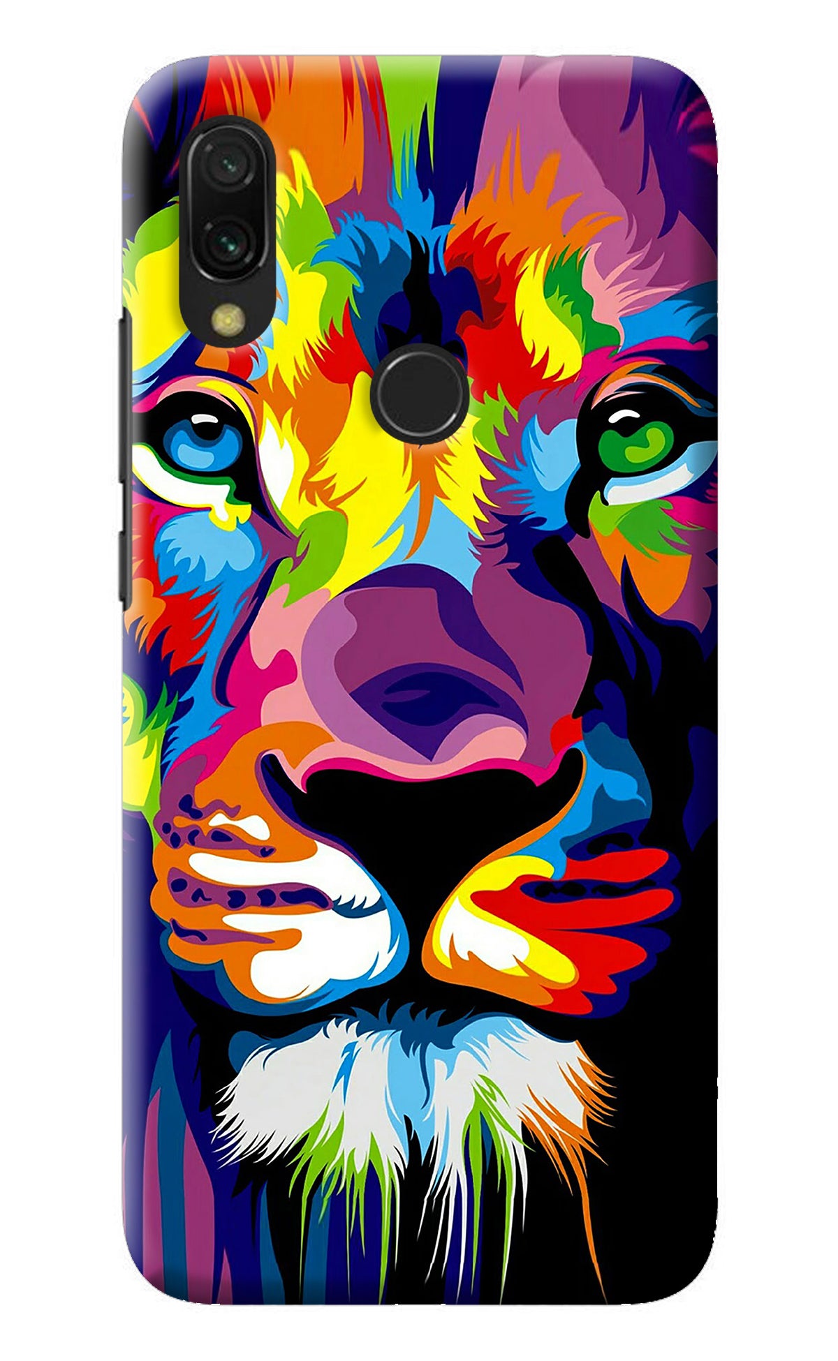 Lion Redmi 7 Back Cover