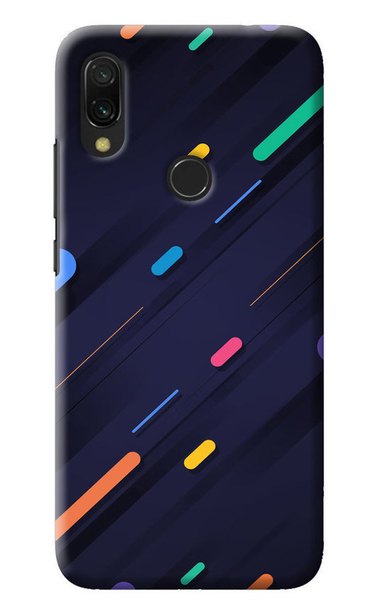 Abstract Design Redmi 7 Back Cover