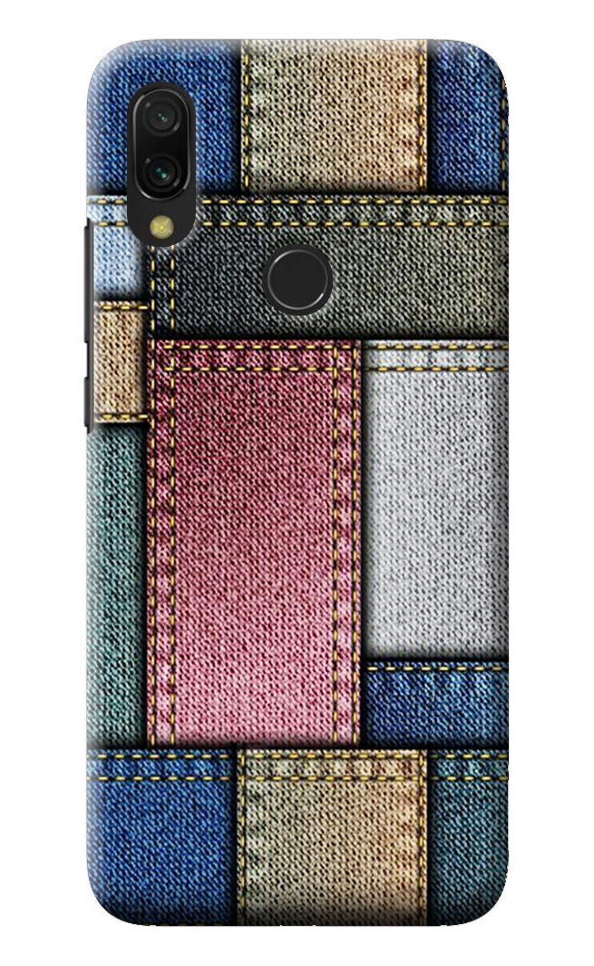 Multicolor Jeans Redmi 7 Back Cover