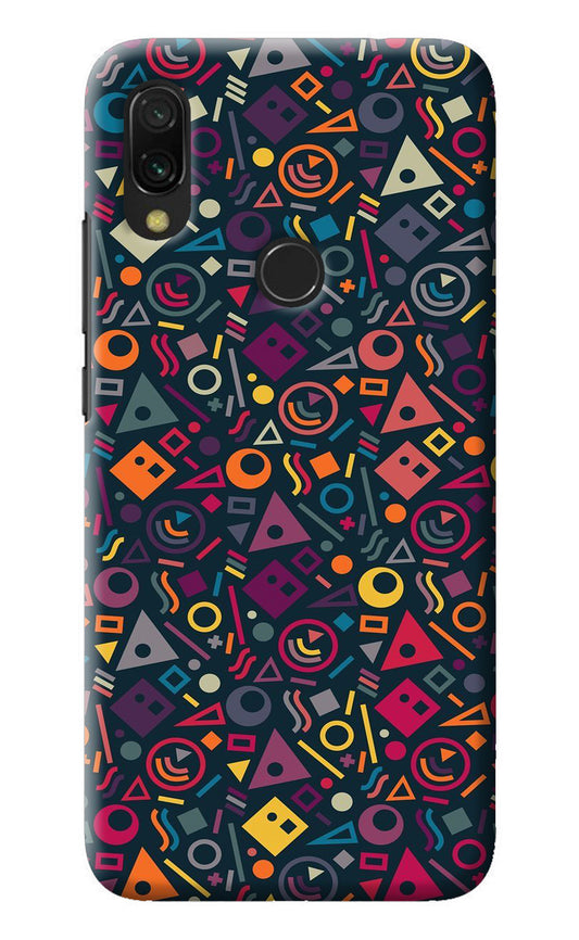 Geometric Abstract Redmi 7 Back Cover
