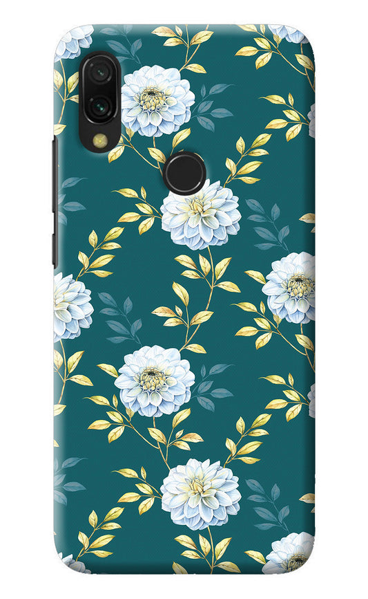 Flowers Redmi 7 Back Cover