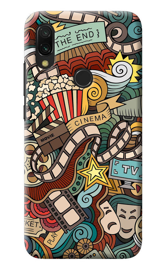 Cinema Abstract Redmi 7 Back Cover