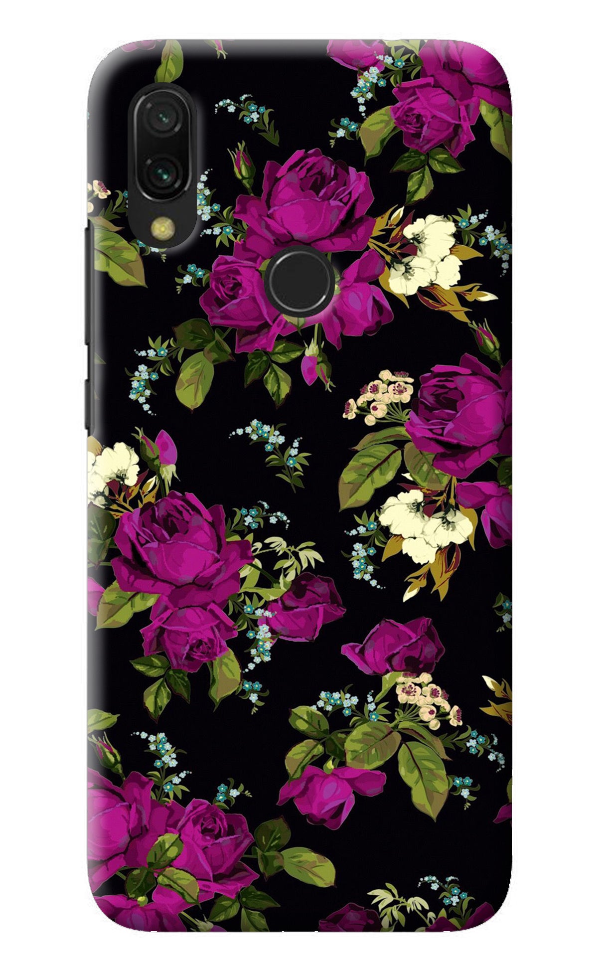 Flowers Redmi 7 Back Cover