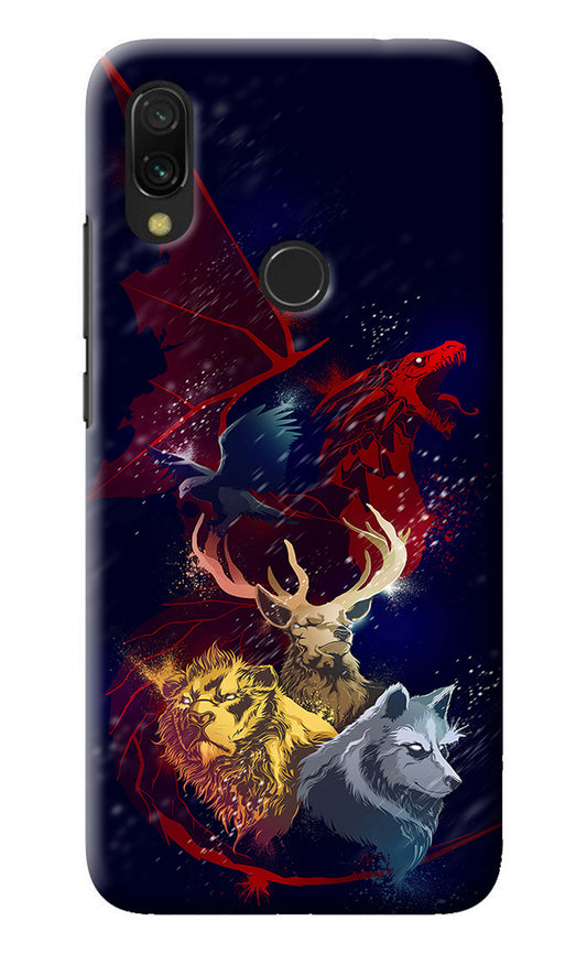 Game Of Thrones Redmi 7 Back Cover