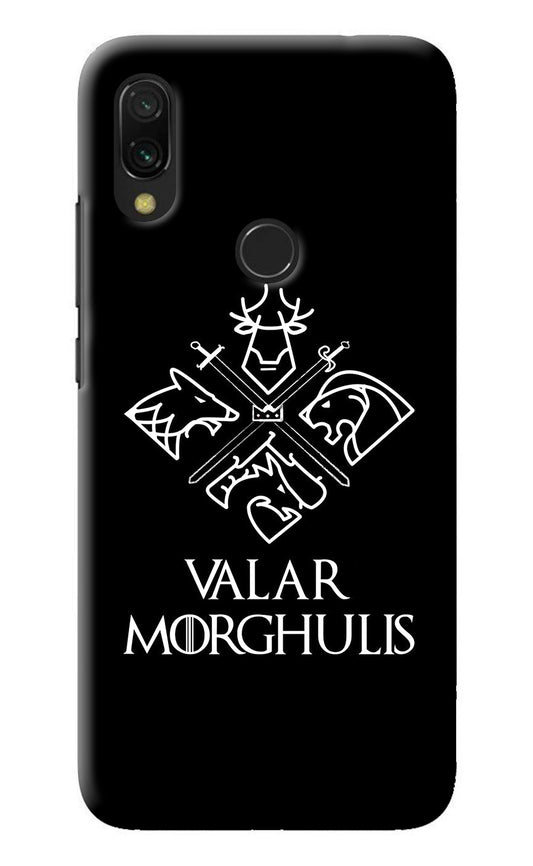Valar Morghulis | Game Of Thrones Redmi 7 Back Cover