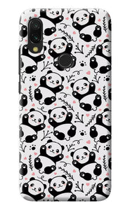 Cute Panda Redmi 7 Back Cover