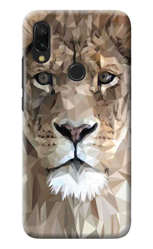 Lion Art Redmi 7 Back Cover