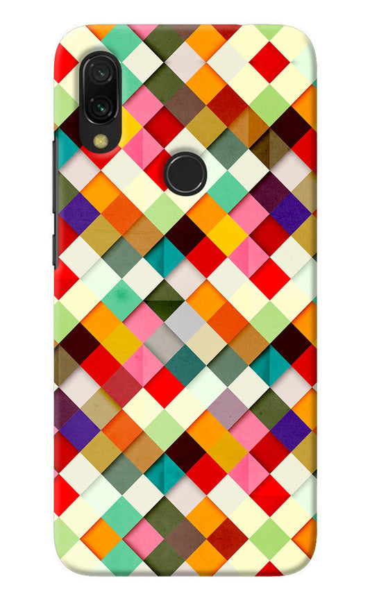 Geometric Abstract Colorful Redmi 7 Back Cover