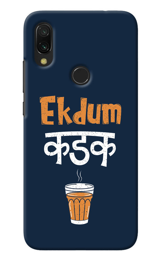 Ekdum Kadak Chai Redmi 7 Back Cover