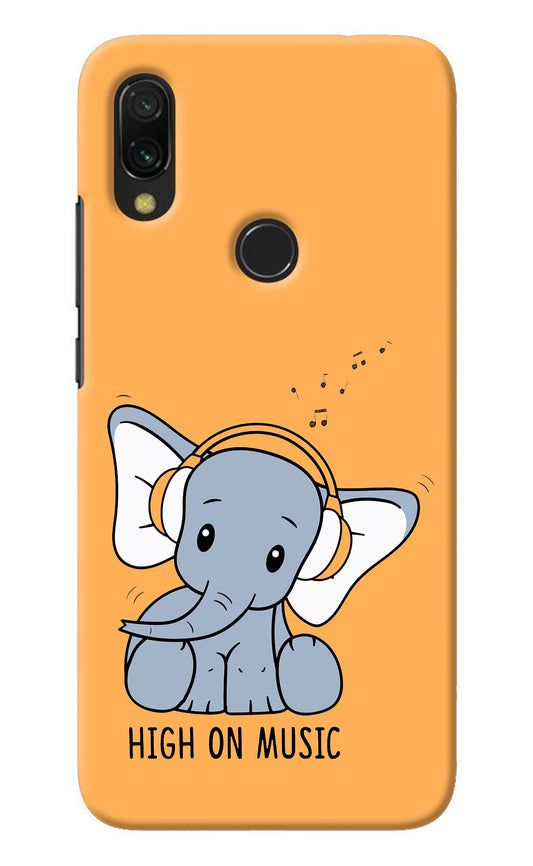 High On Music Redmi 7 Back Cover