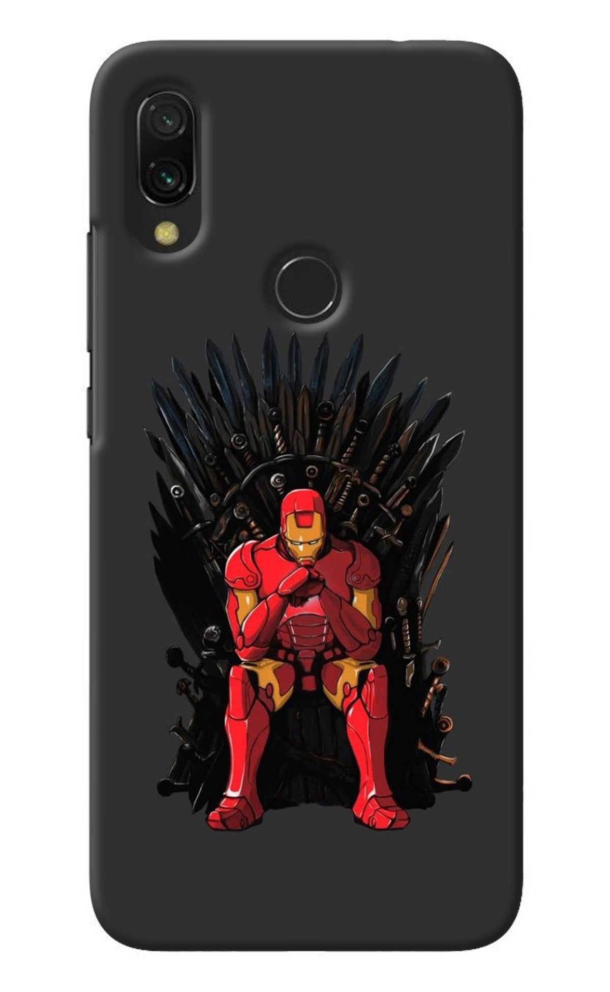 Ironman Throne Redmi 7 Back Cover