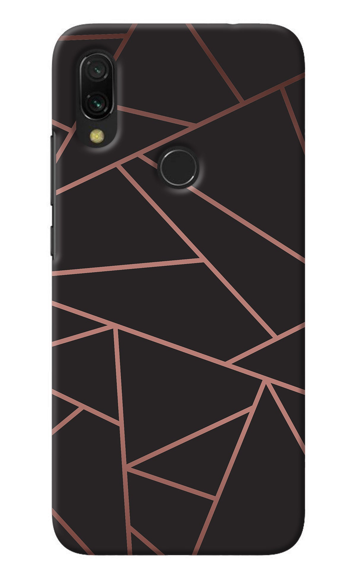 Geometric Pattern Redmi 7 Back Cover