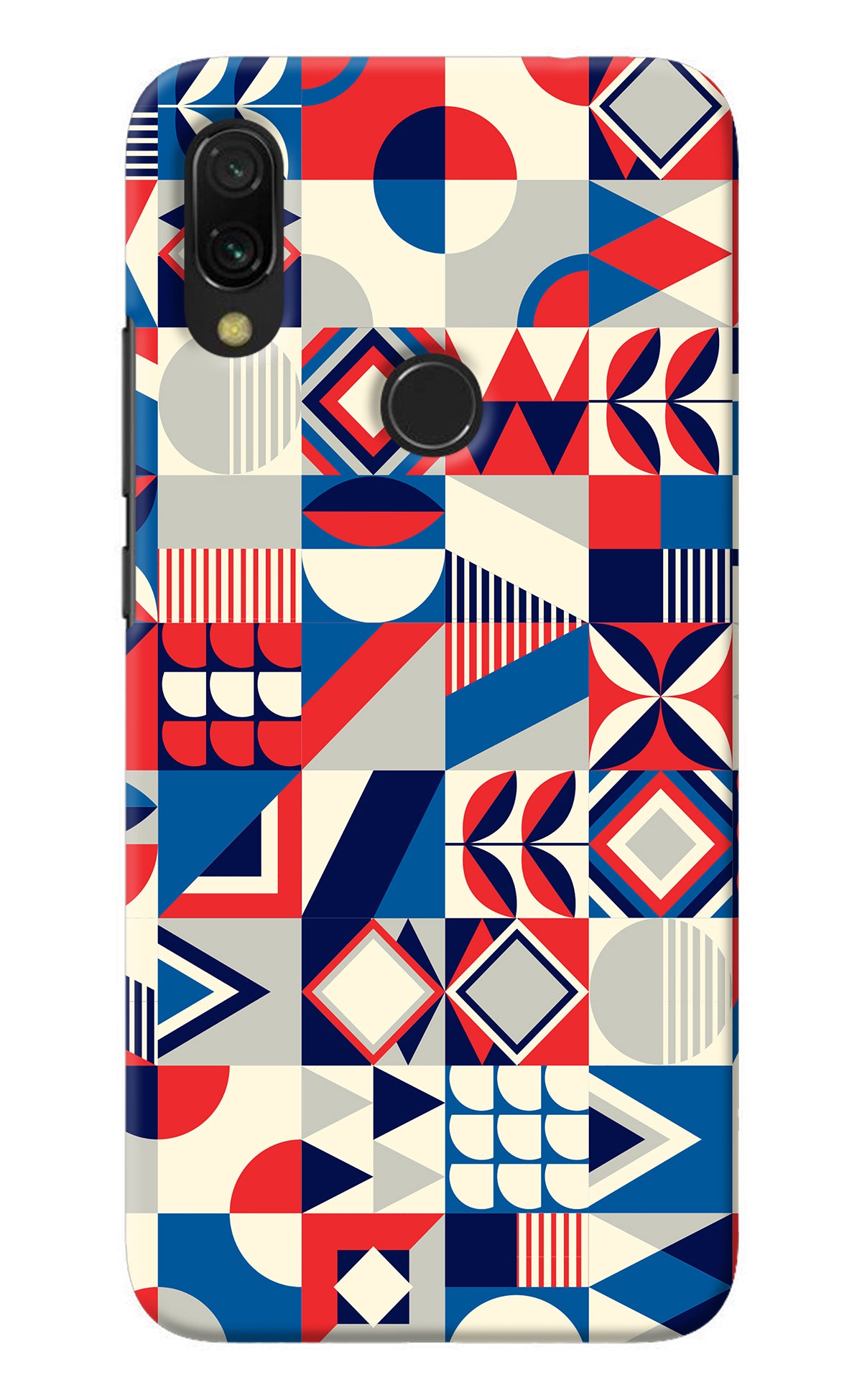 Colorful Pattern Redmi 7 Back Cover