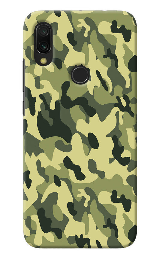 Camouflage Redmi 7 Back Cover