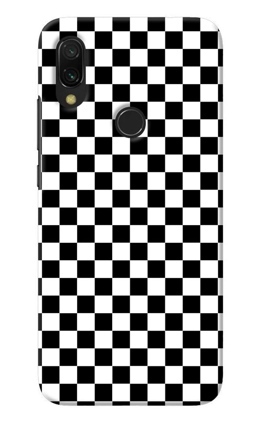 Chess Board Redmi 7 Back Cover