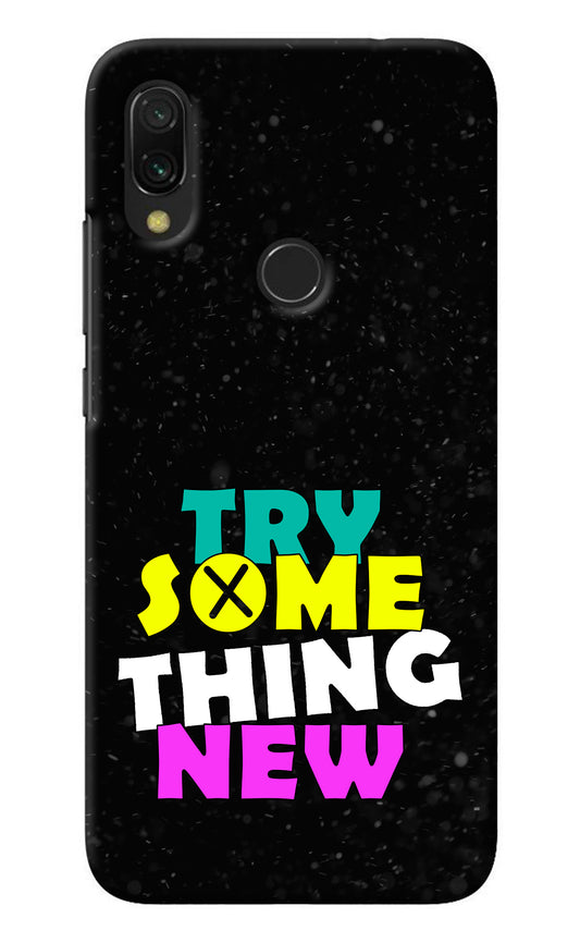 Try Something New Redmi 7 Back Cover