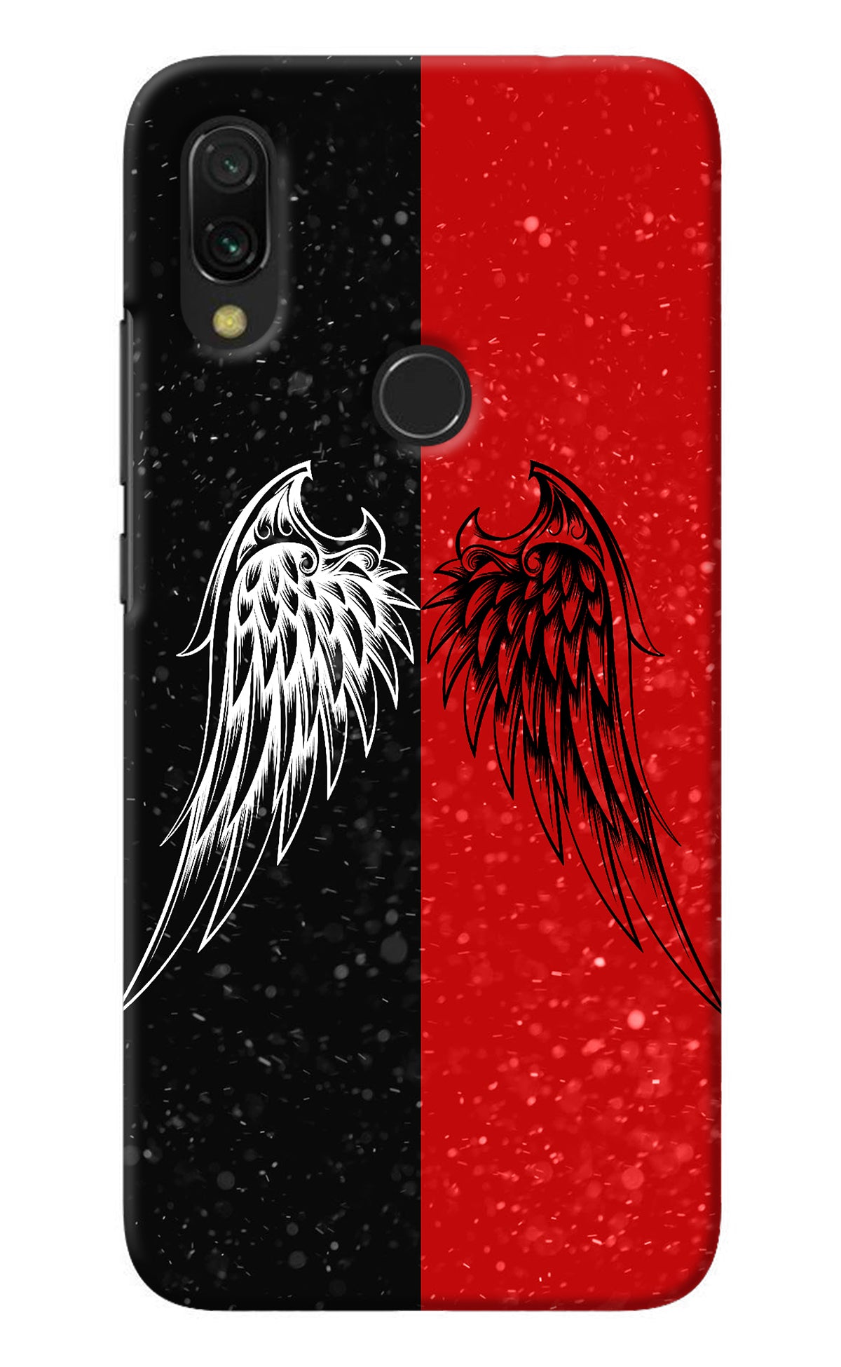 Wings Redmi 7 Back Cover