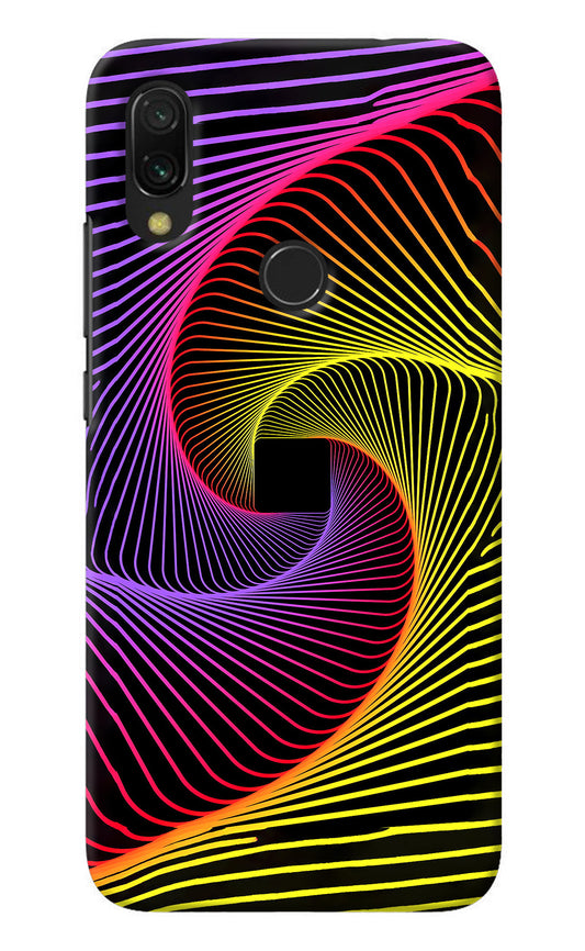 Colorful Strings Redmi 7 Back Cover