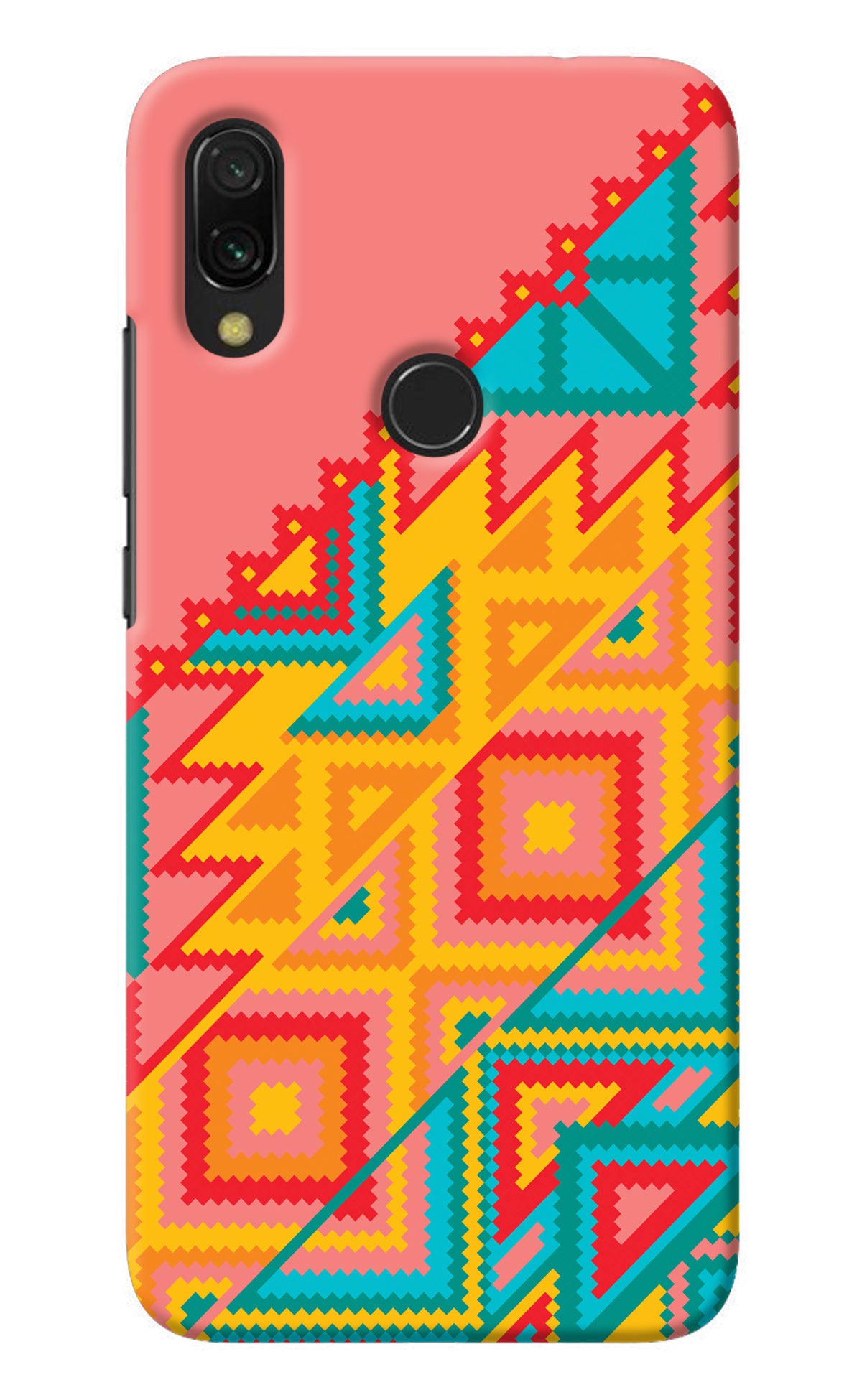 Aztec Tribal Redmi 7 Back Cover