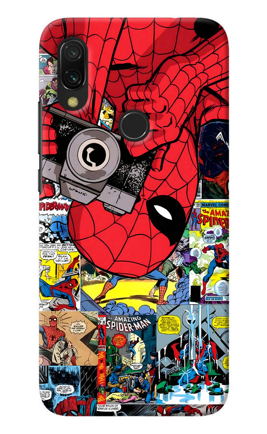 Spider Man Redmi 7 Back Cover