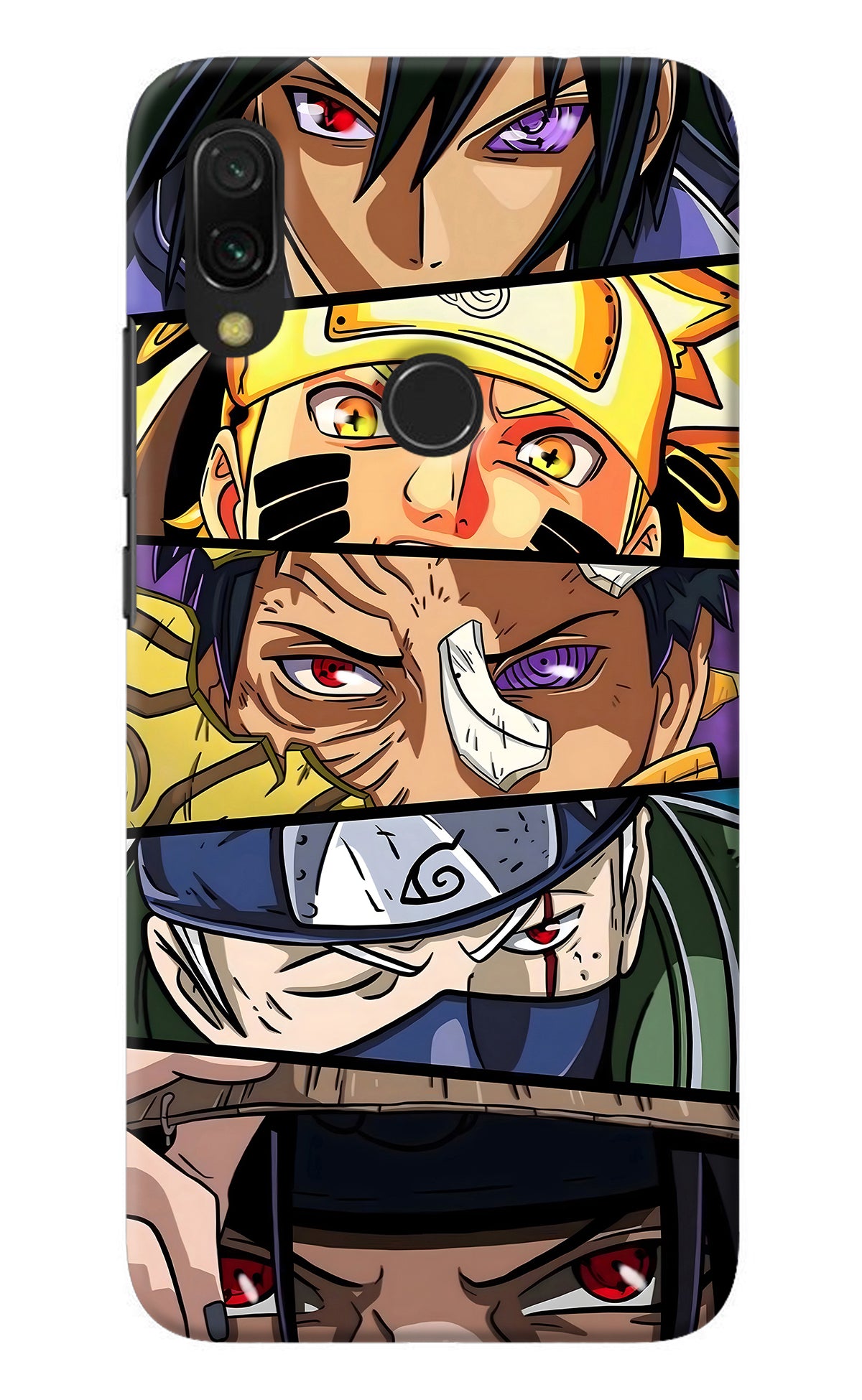 Naruto Character Redmi 7 Back Cover