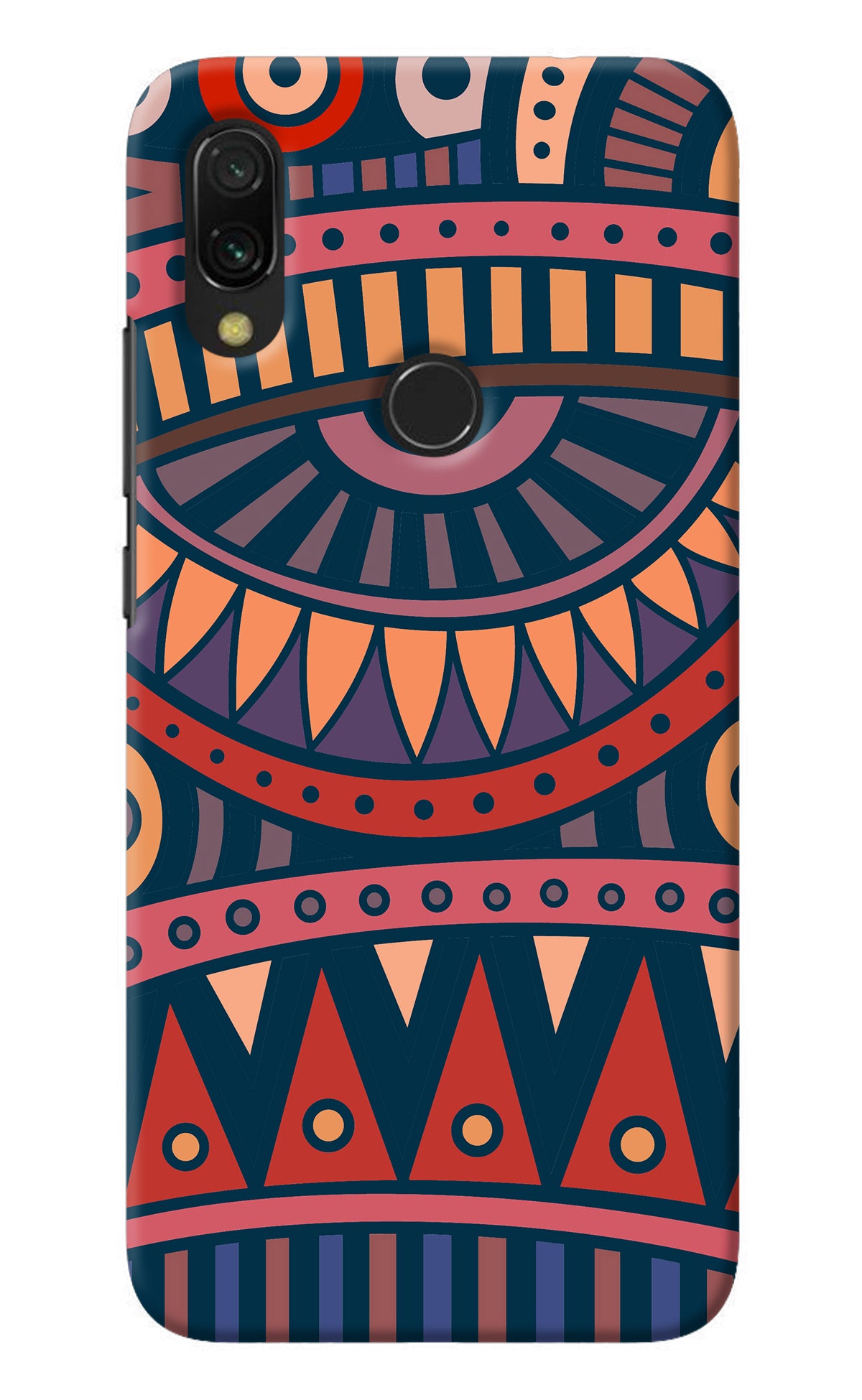 African Culture Design Redmi 7 Back Cover