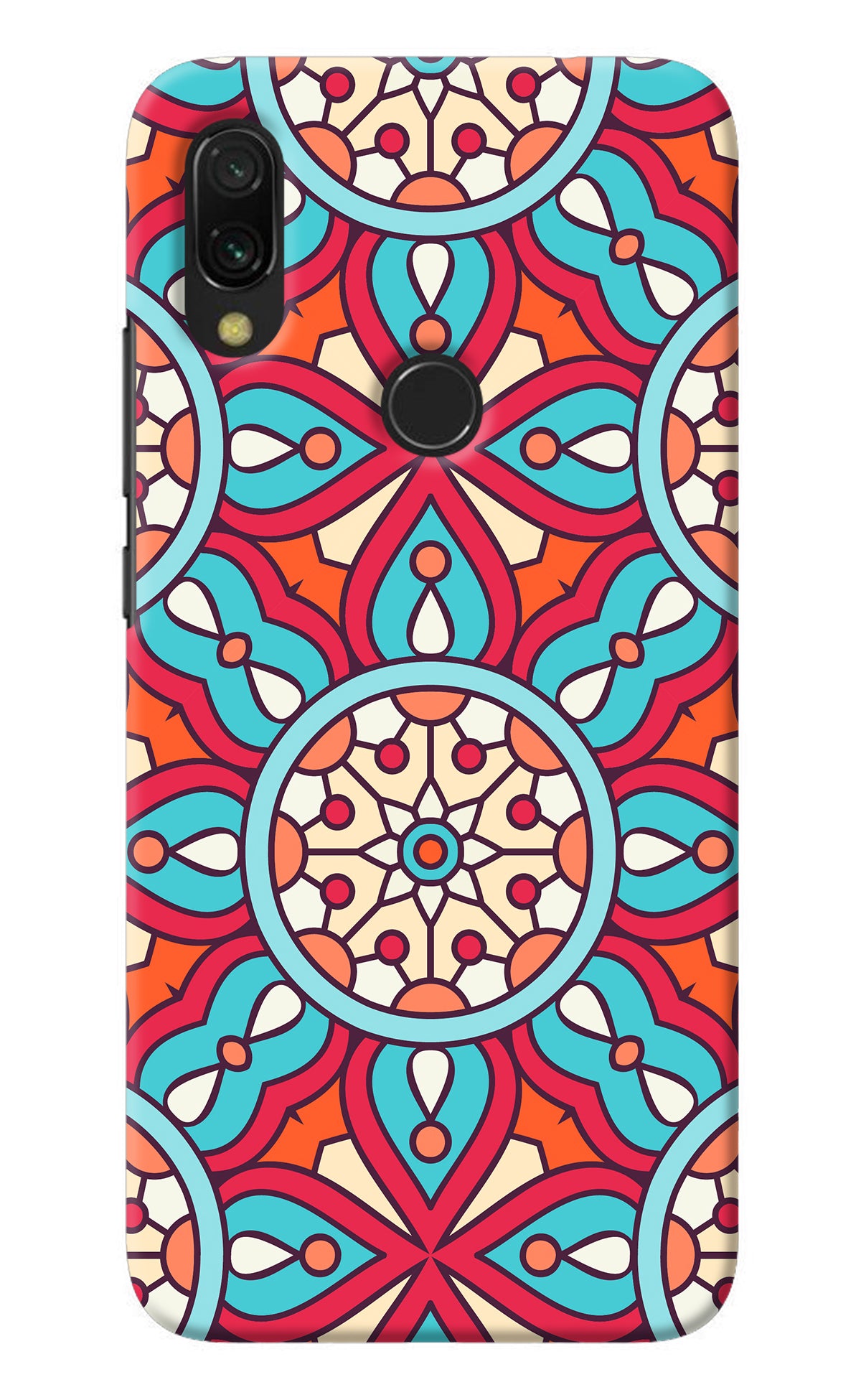 Mandala Geometric Redmi 7 Back Cover