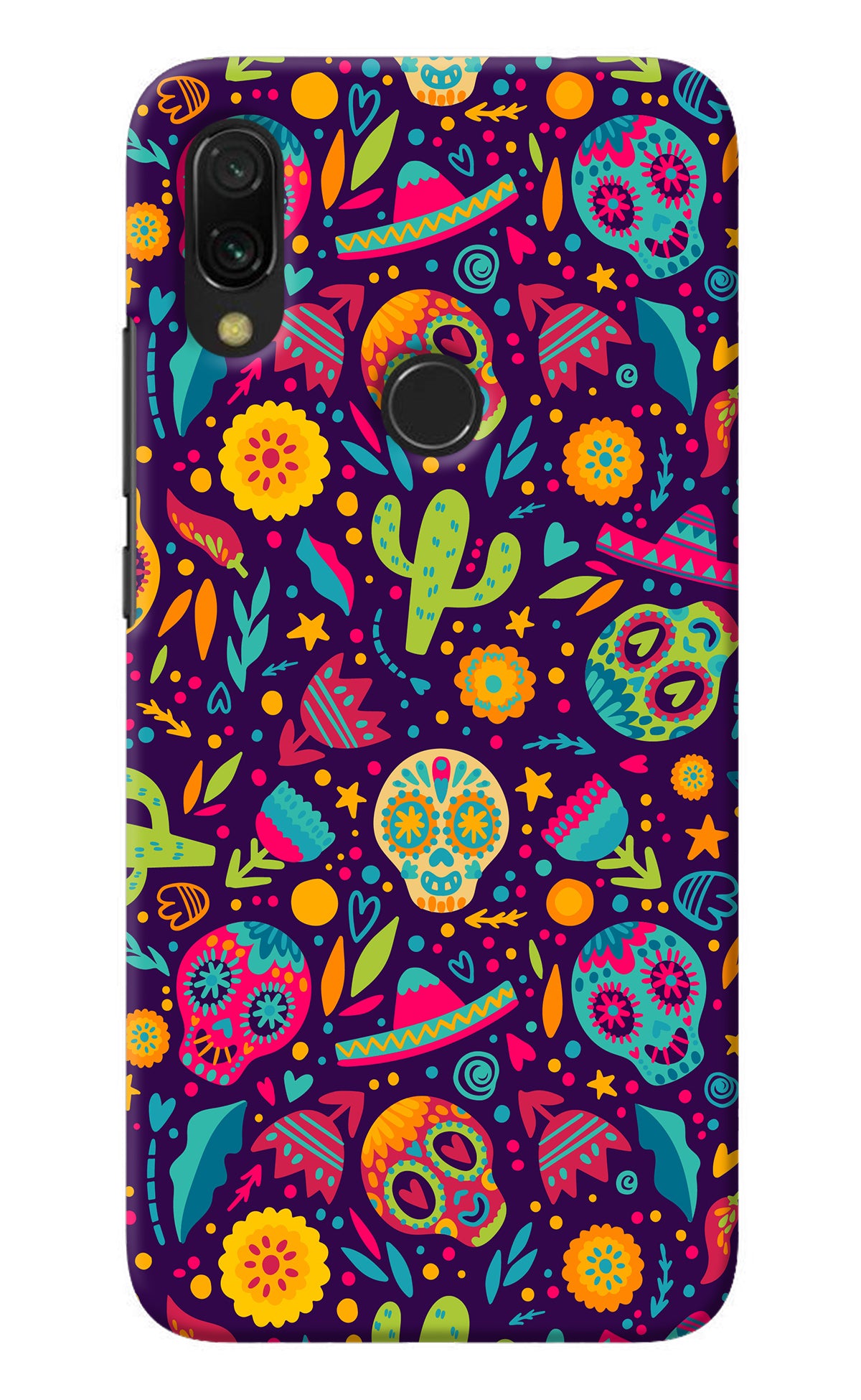 Mexican Design Redmi 7 Back Cover