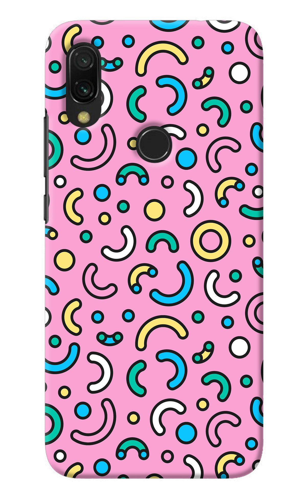 Memphis Design Redmi 7 Back Cover