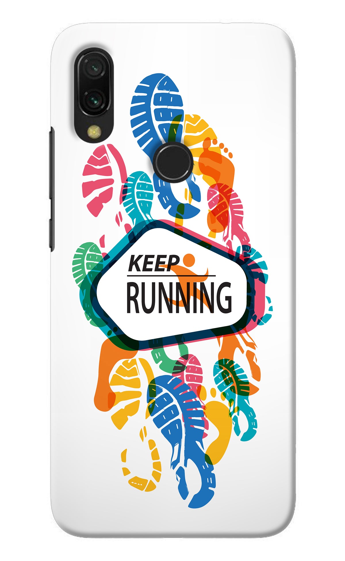 Keep Running Redmi 7 Back Cover