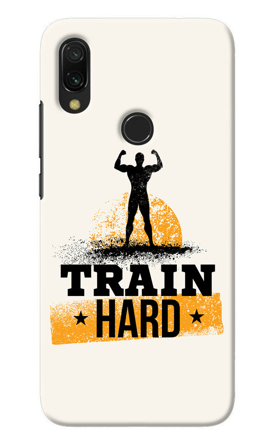 Train Hard Redmi 7 Back Cover