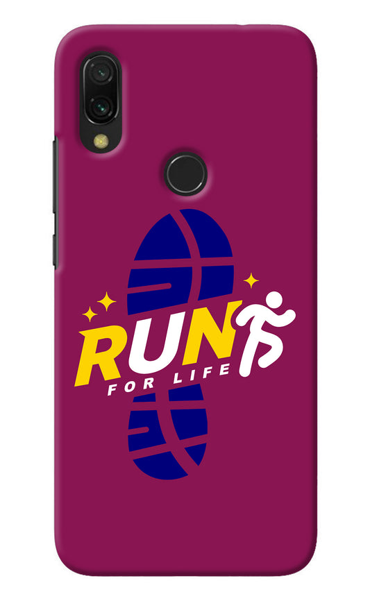 Run for Life Redmi 7 Back Cover