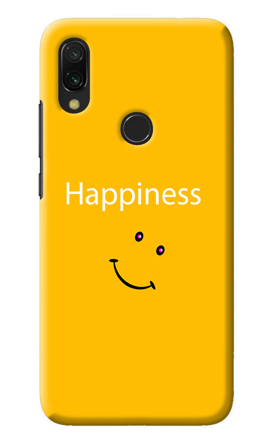 Happiness With Smiley Redmi Y3 Back Cover